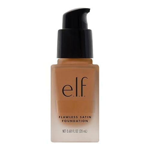 e.l.f. Flawless Satin Foundation bottle on a white background