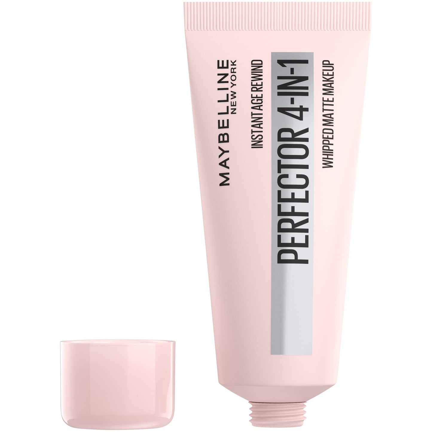 Maybelline Perfection 4-in-1 makeup tube on a white background