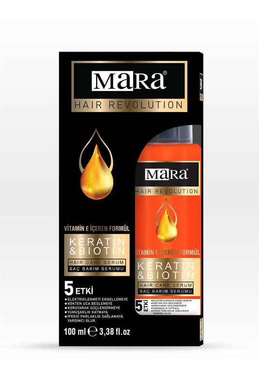 Mara Keratin & Biotin Hair Serum / Oil 100 ml – Repair & Shine Treatment