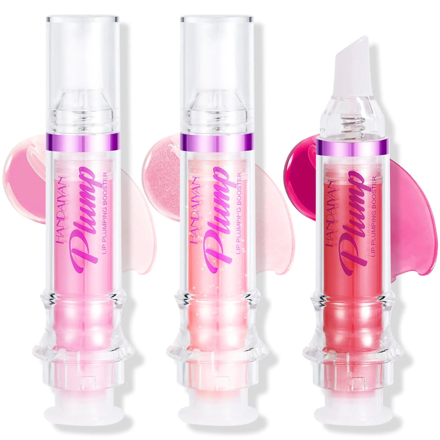 Volumize Lip Gloss – 3 Shades Plumping Hydration