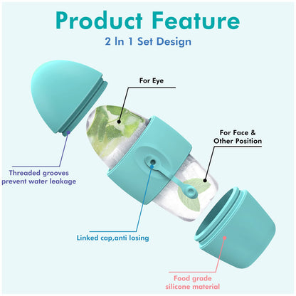 Cryo Calm Ice Therapy Facial Tool - size view