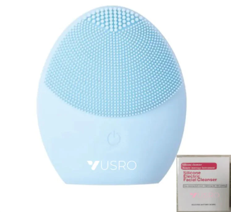 Gentle silicone cleansing brush for deep pore cleaning