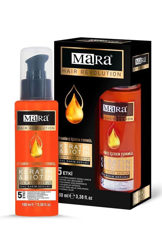 Mara Keratin & Biotin Hair Serum / Oil 100 ml – Repair & Shine Treatment