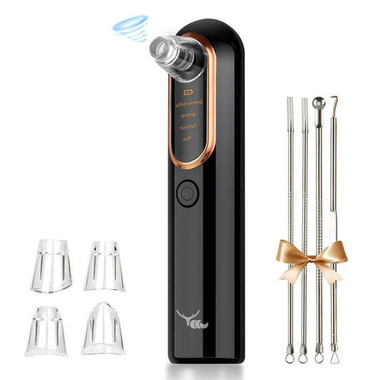 USB blackhead vacuum for clogged pores
