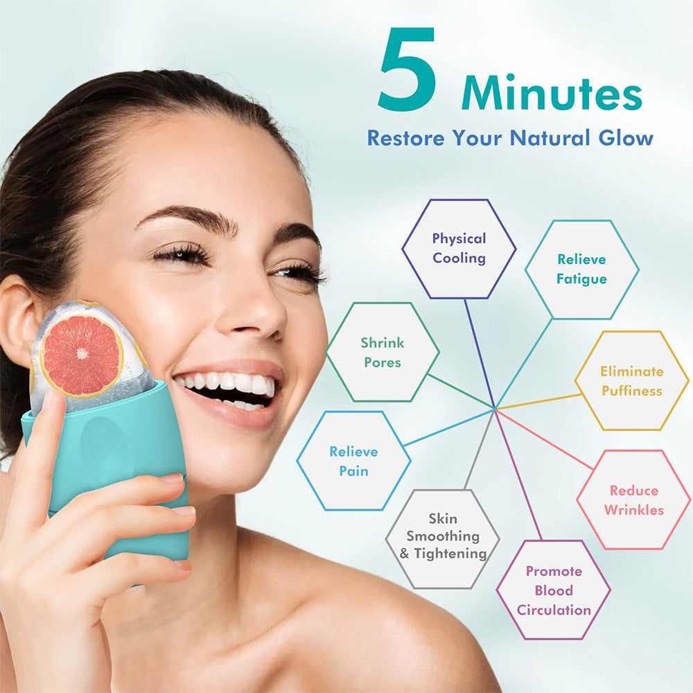 Cryo Calm Ice Therapy Facial Tool - silicone mold detail