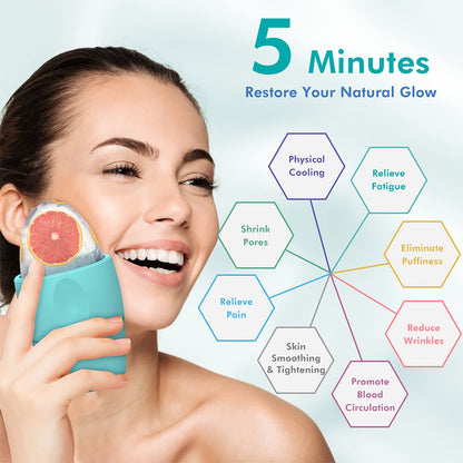 Cryo Calm Ice Therapy Facial Tool - silicone mold detail